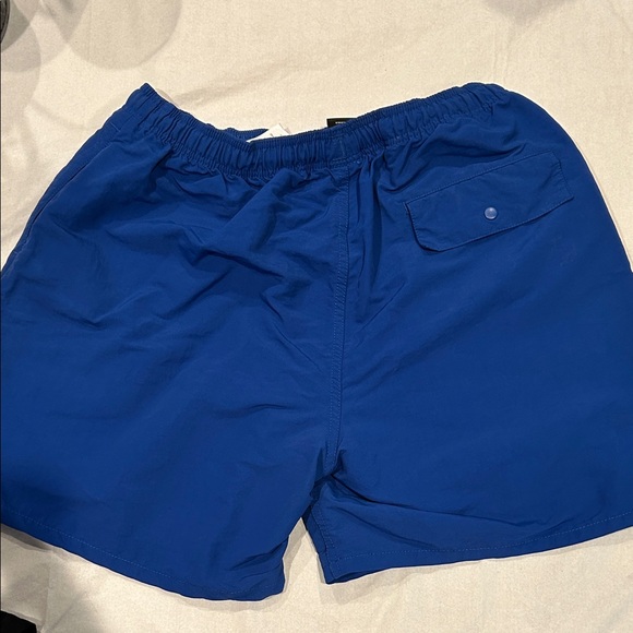 Cactus Jack by Travis Scott Blue and Yellow Athletic Shorts - Picture 2 of 3